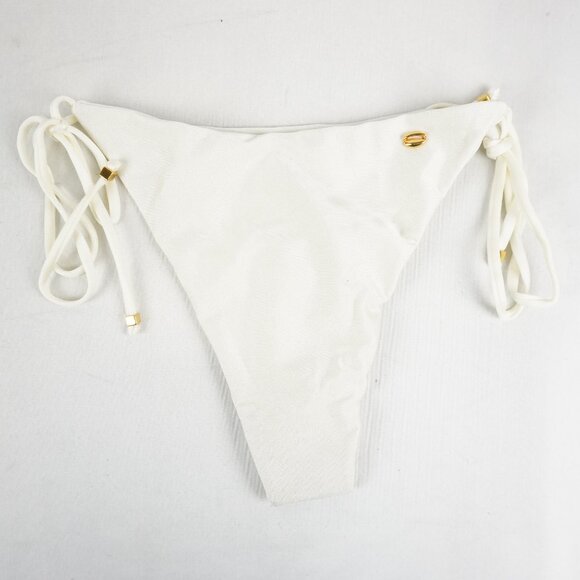 Baobab Alice Bikini Square Neckline Top & High Rise Bottoms in Pearl - Size M - Picture 10 of 15